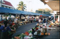 Photo of a street market